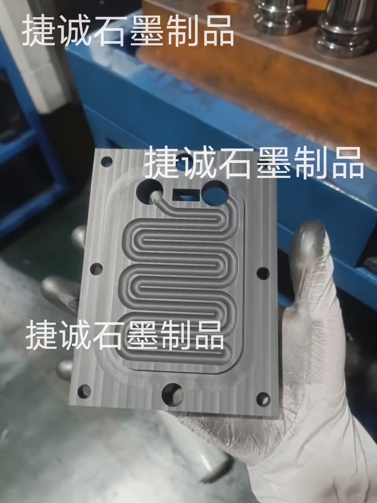 液冷板釬焊石墨模具，水冷板釬焊石墨模具，AL6061水冷板真空釬焊石墨模具，釬焊式水冷板工裝夾具，釬焊石墨模具，鋁板結構水冷板釬焊石墨模具